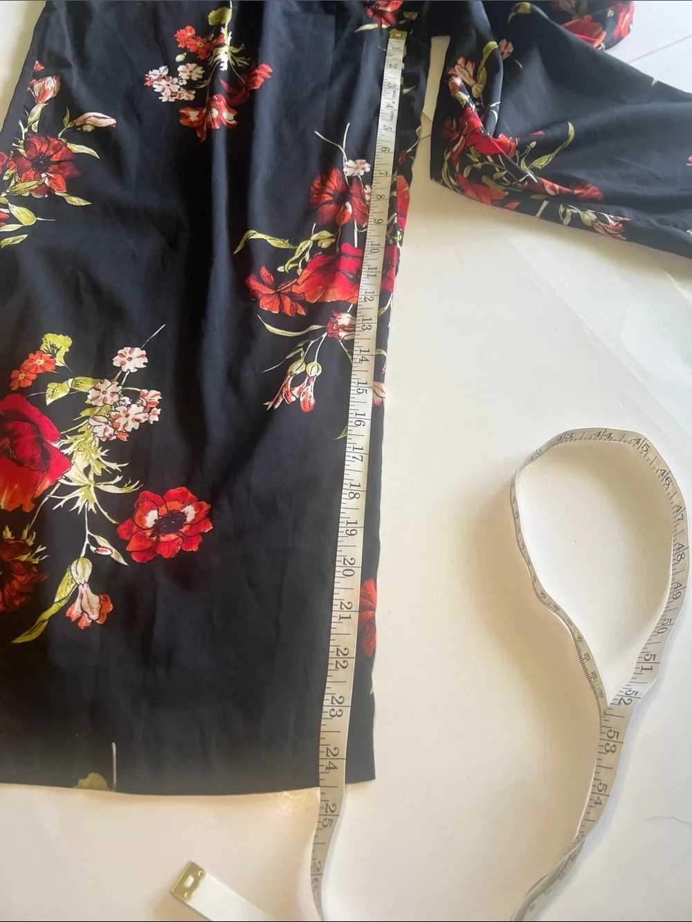 Band of Gypsies M Jumpsuit Black Red Floral Wide Leg Bustier Boho Festival Flowy